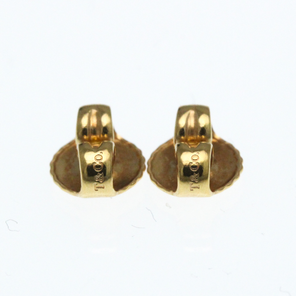 TIFFANY Authentic 18k Gold Heart Earrings - Picture 7 of 10